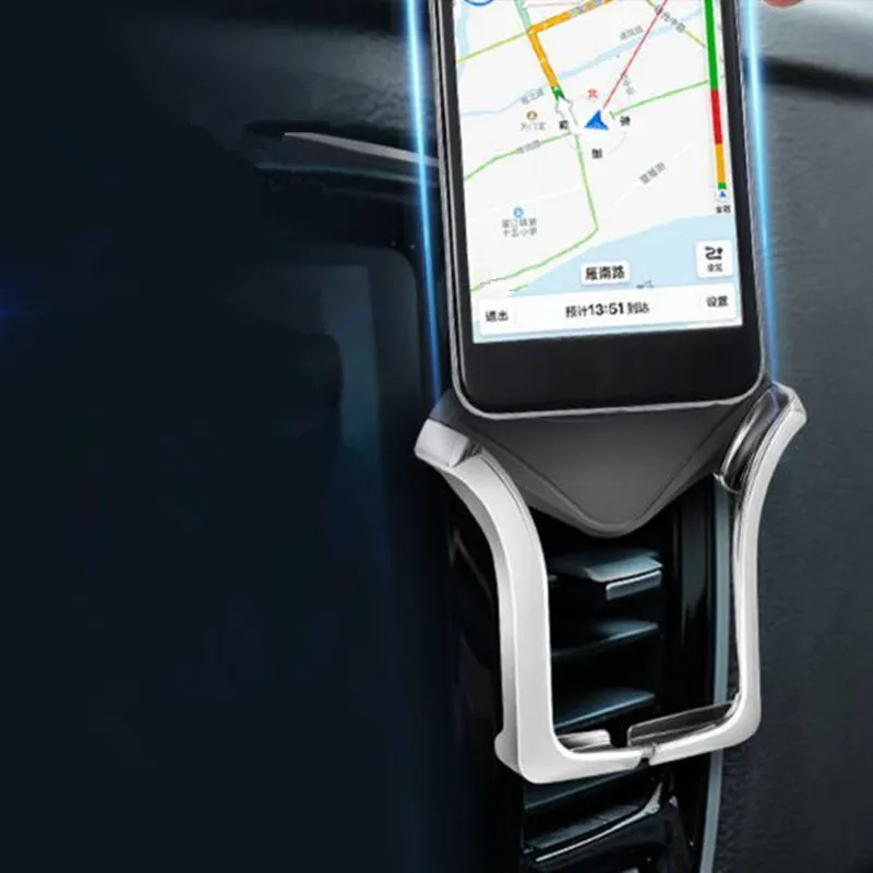 Автомобильный держатель для телефона U type Gravity с GPS Навигатором|Подставки и
