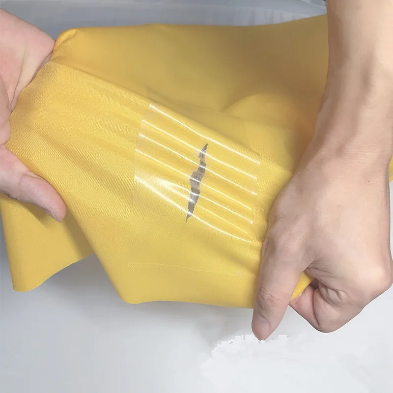 Прозрачная Самоклеящаяся нейлоновая наклейка из ТПУ водонепроницаемая тканевая