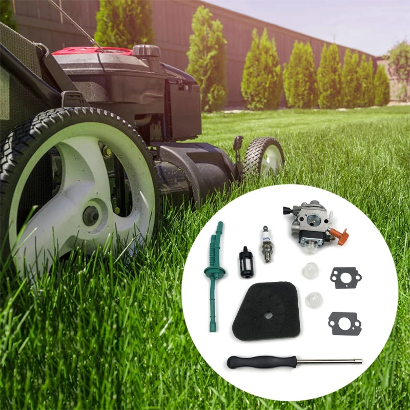 

Carburetor Air Fuel Filter Spark Plug for FS87 FS87R FS90 FS90K FS90R FS100 FS110 Trimmer Accessories Parts