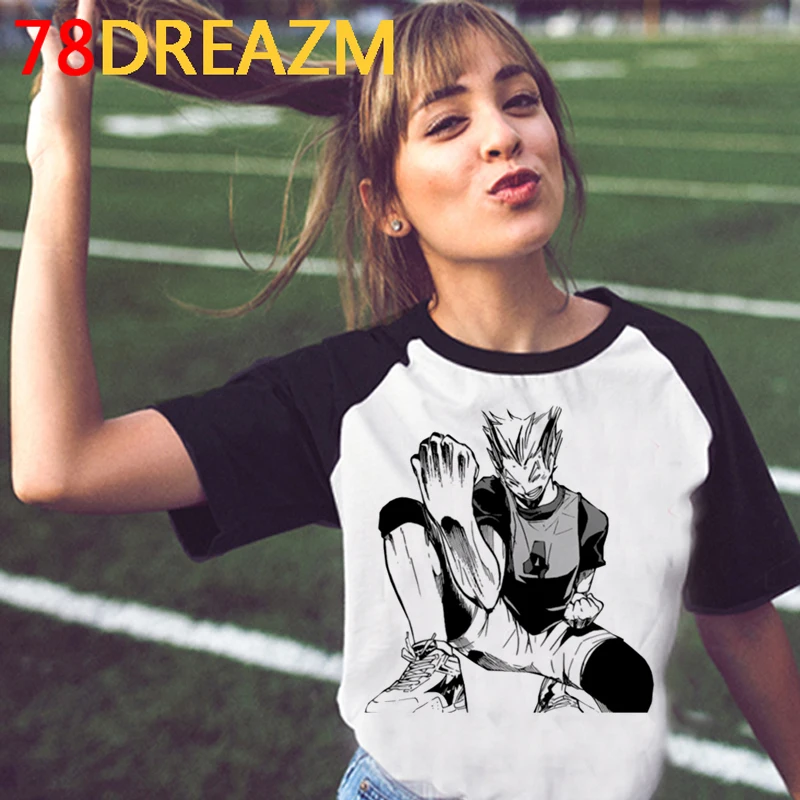 

Футболка Oya Haikyuu Мужская, милая футболка с графическим принтом в стиле Харадзюку, японская футболка ольччан в стиле Харадзюку, кавайная