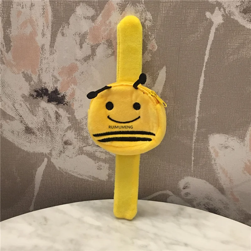 2 цвета-Новинка 8 см милая сумка для мелочи маленькие пчелки детский подарок