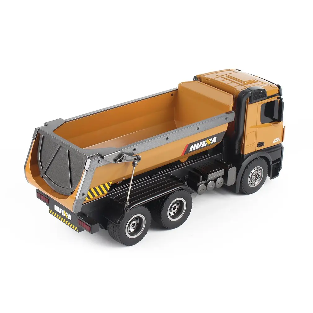 HUINA TOYS 1573 1/14 10CH сплав RC самосвал Инженерная строительная машина пульт