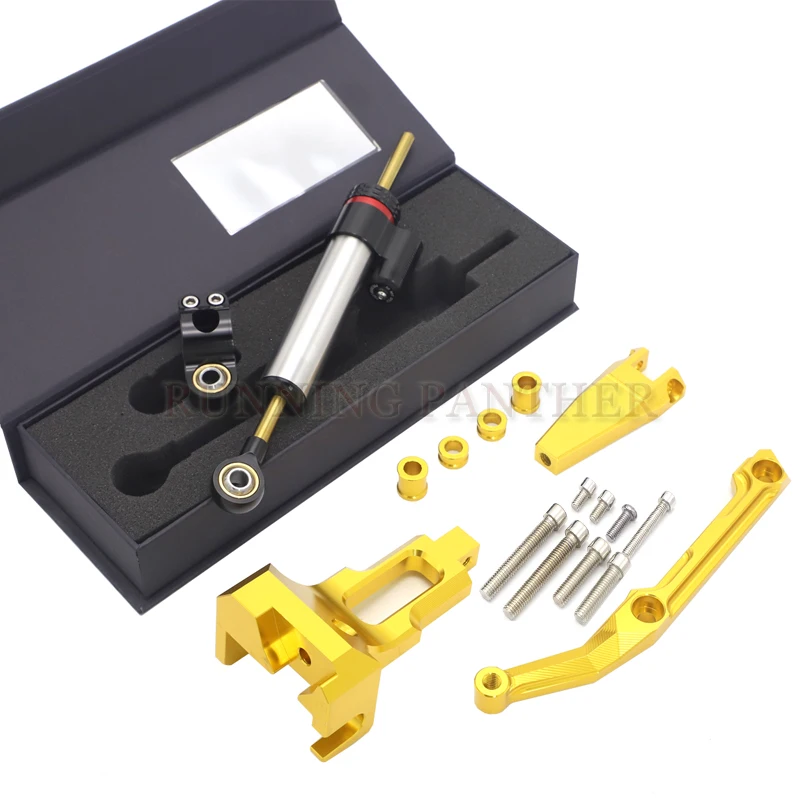 Для Yamaha MT-09 MT 09 MT09 Tracer 2015-2017 стабилизатор мотоцикла демпфер рулевого управления с