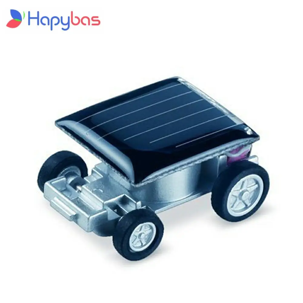 Funny smallest design solar energy car mini toy car intelligent car  Solar Power Mini Toyr  Educational Gadget Children Gift