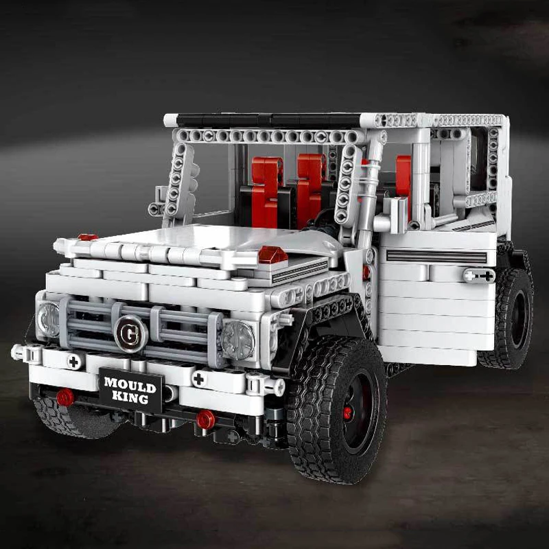 

Hot Electric 1:10 Scale Simulation Suv Building Block Benz G65 Car Bricks Pull Back Assemble Bricks Toys Collection