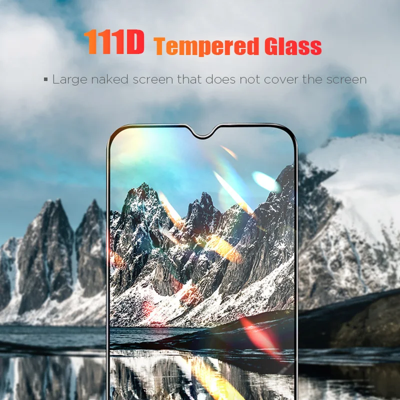 Закаленное стекло 111D для Realme XT X2 Pro X Q Защитная пленка экрана Защитное 5 5S 3 3i 2 |