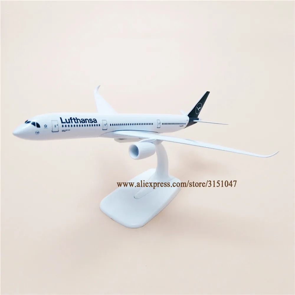 Модель самолета Lufthansa A350 модель из металлического сплава 20 см | Игрушки и хобби