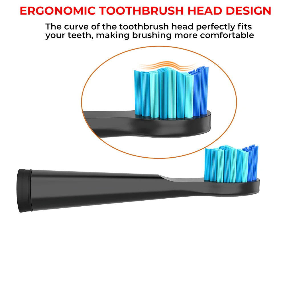 Seago Toothbrush Head for SG-610/908/917/910/507/515/949/958 Toothbrush Electric Replacement Tooth Brush Head 5pcs/set images - 6