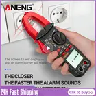 Цифровой мультиметр-зажим ANENG ST180ST181, 4000 отсчетов, тестер сопротивления транзисторов, Измеритель постоянногопеременного тока, амперметр, вольтметр