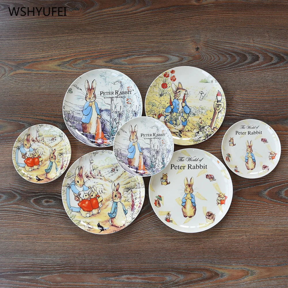 Из костяного фарфора серия с милым Кроликом Питером Западный чай S k десертный