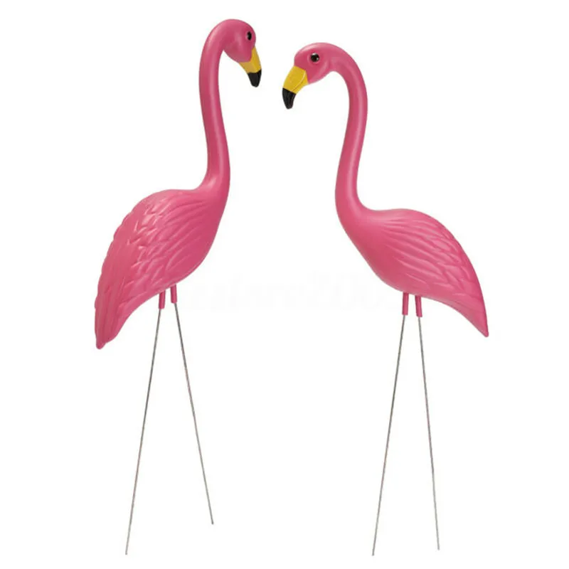 

Creative PE Material Garden Decoration Home Outdoor Accessorie Simulated Animal Ornament Flamingo Decorations For Birthday Party