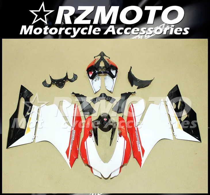 

Injection New ABS Motorcycle Whole Fairings Kit Fit for Ducati 899 1199 Panigale 2012 2013 2014 12 13 14 Bodywork set Cool