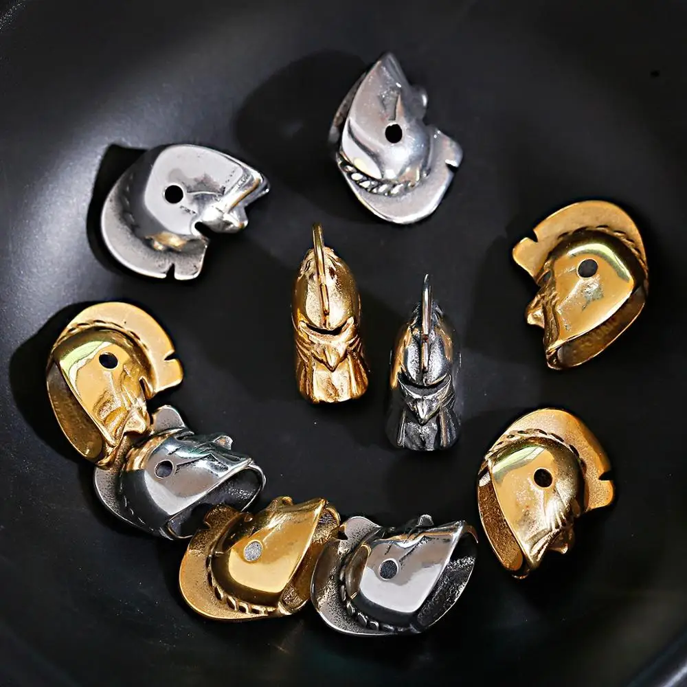 1 шт./лот декоративные бусины в форме механического куриного головного шлема