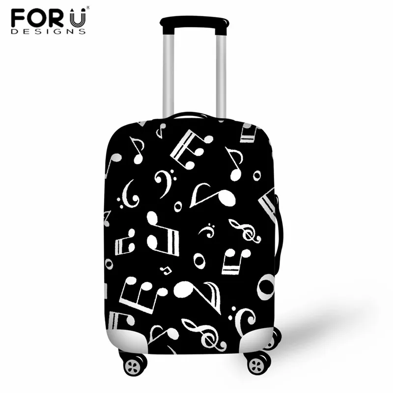 Z4107 Чехлы для багажа от бренда forudesigns бирки дорожные аксессуары 3D принт Чехол для гитары пылезащитный чехол Эластичный Чемодан на молнии чехол, багаж крышка - Цвет: Z4107