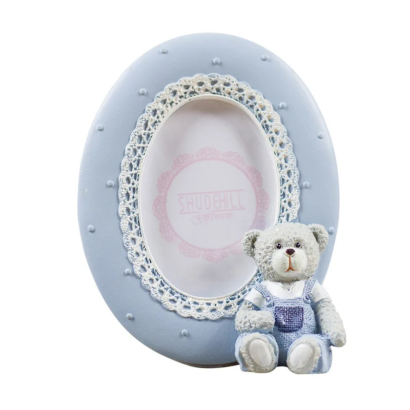 Милый медвежонок украшения для фоторамки 3 дюйма фото ребенка | Дом и сад