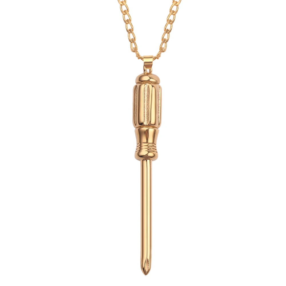 Роскошное Ожерелье Стразы с золотым лезвием в стиле хип хоп мужской ошейник рок