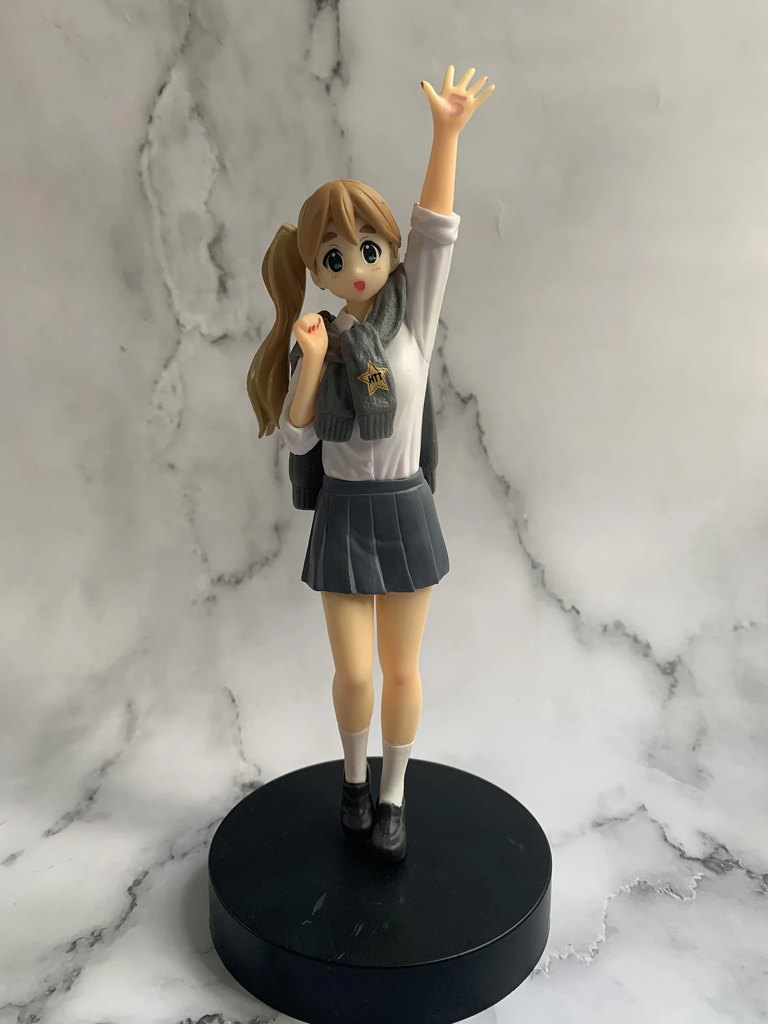 К-он! Hirasawa Yui Akiyama Mio Tainaka ритсу Kotobuki Tsumugi Адзуса Накано 5th юбилей ПВХ фигурка модель игрушки