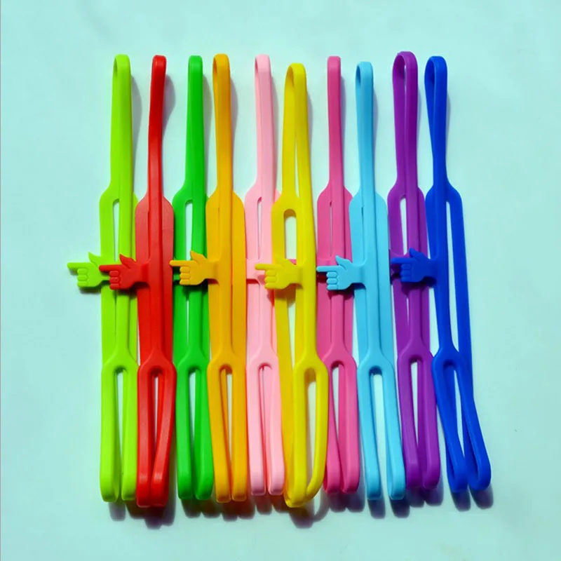 1 шт. лидер продаж новинка милая высокоэластичная силиконовая указка пальцев