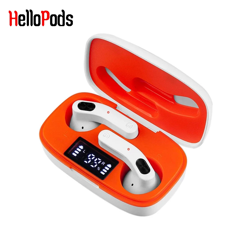 HelloPods H22T наушники вкладыши TWS с Беспроводной Bluetooth 5 0 Наушники Hi Fi стерео