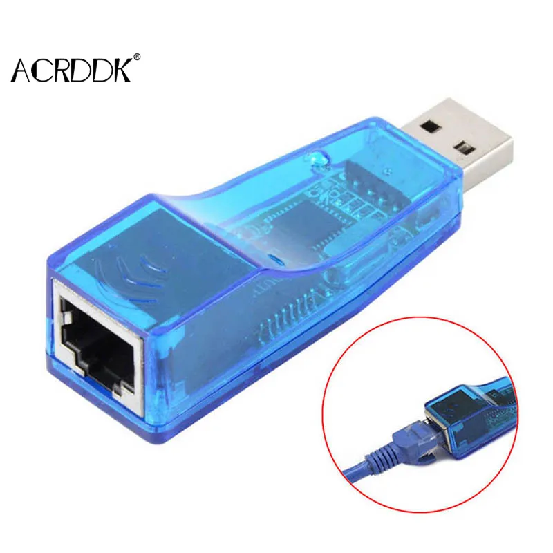 Сетевой адаптер USB 2 0 к LAN RJ45 Ethernet 10/100 Мбит/с для Win8 PC FC | Безопасность и защита