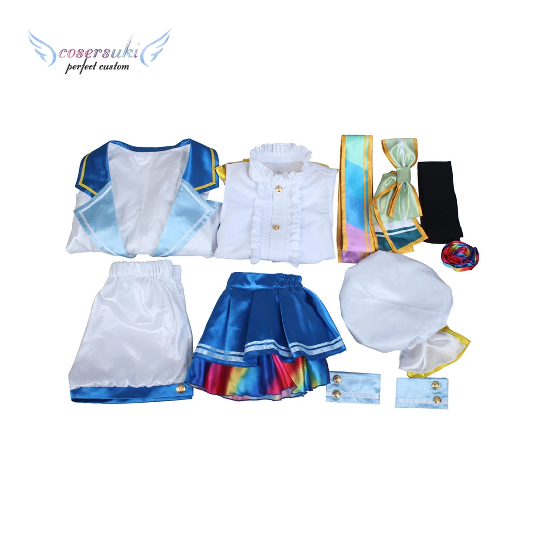 

lovelive Rainbow Rose Emma Verde Cosplay Carnaval Costume Halloween Christmas Costume
