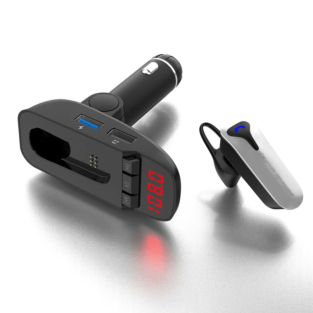 

Автомобильный MP3-плеер с Fm-модулятором и Bluetooth-гарнитурой