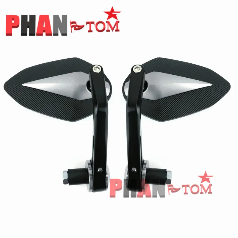 2шт универсальные 7/8 &quotкруглое зеркало заднего вида мотоцикла скутеры боковое