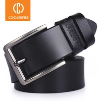cowhide genuine leather belts for men brand male pin buckle jeans cowboy mens belts luxury designer high quality leather belt
