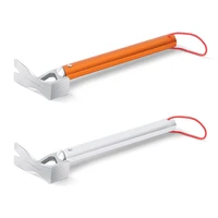outdoor camping tent hammer stainless steel tent nail puller tent peg accessories hiking tent nail puller hammer