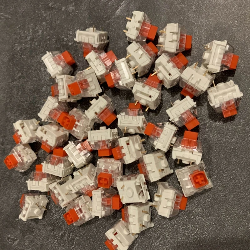 

10Pcs 3 Pin Mechanical Keyboard Switch Red Replacement For Gateron Cherry MX