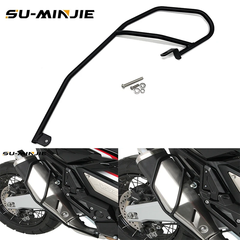 Новинка мотоциклетный удар стержень защита выхлопной трубы защитная рамка для