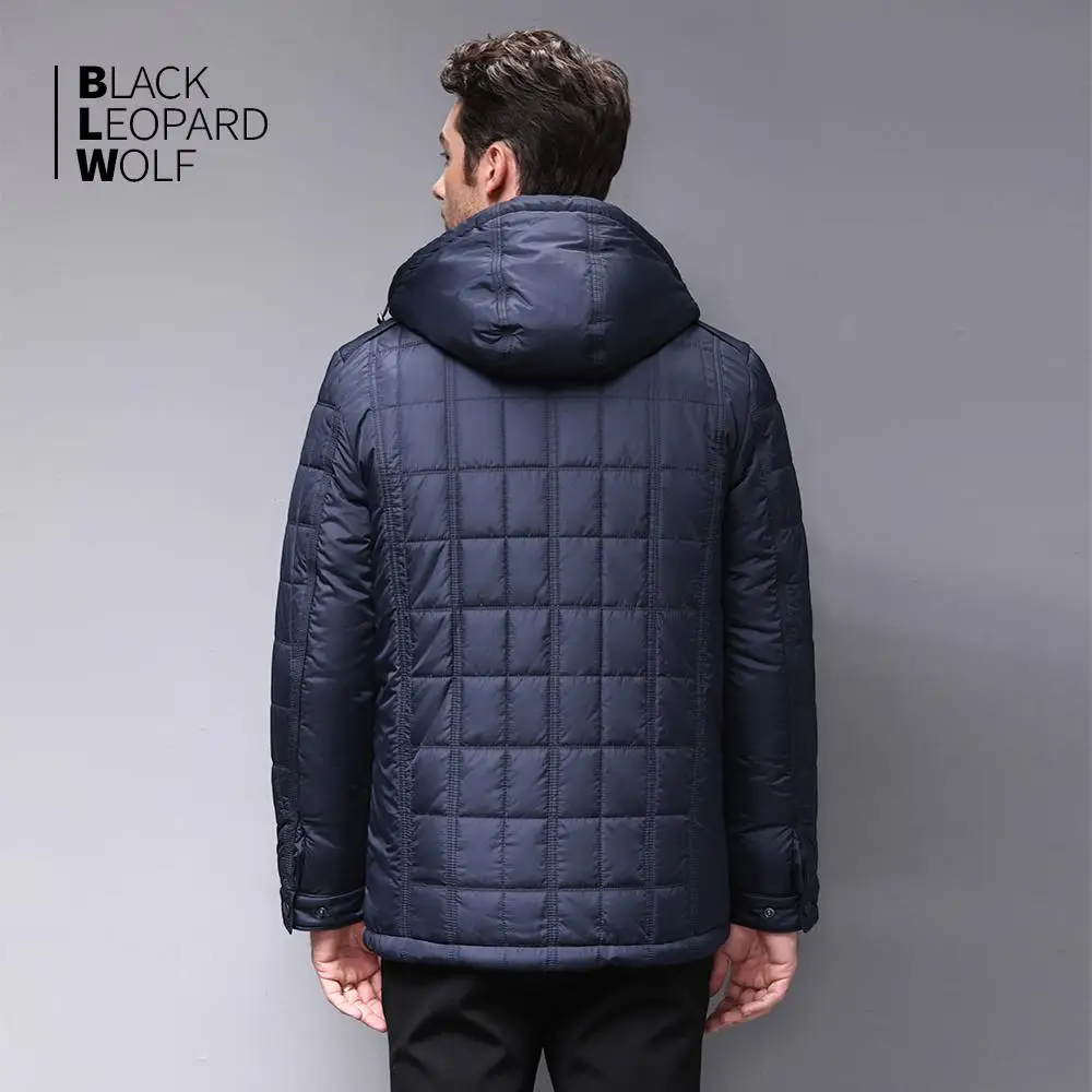 Blackleopardwolf 2019 Новое поступление зимнее пальто повседневное классическое для