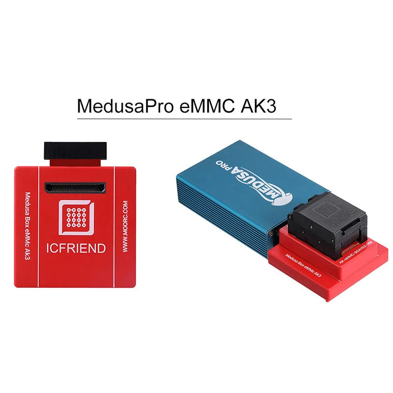 Адаптер MOORC ICFRIEND MEDUSA PRO eMMC AK3 адаптер Medusa pro II Ufs AK4 + K2 |