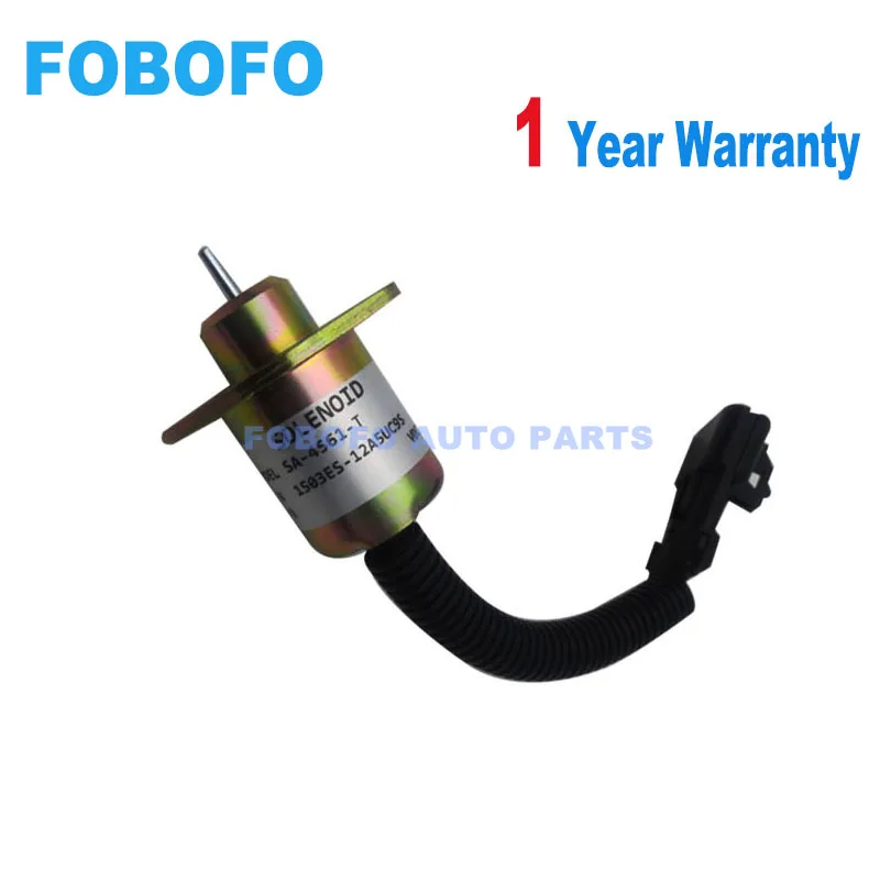 SA 4561 T 12V / 24V Электромагнит отключения подачи топлива клапан для Kubota V1505 D1505