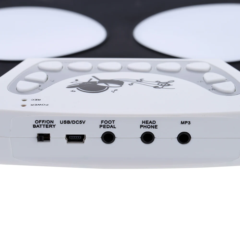 Горячая Распродажа портативный электронный рулонный барабанный коврик в