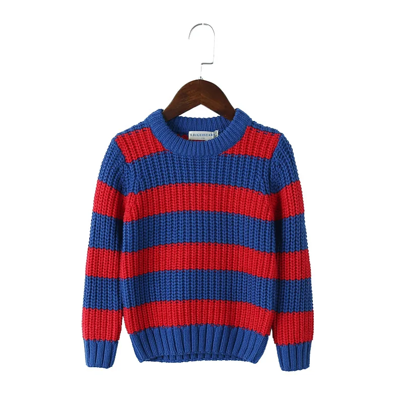 

New Arrive Kids Sweaters Spring Winter Baby Boys Girls Warm Pullover Knitted Bottoming Thicken Children's Clothes Top High Quali