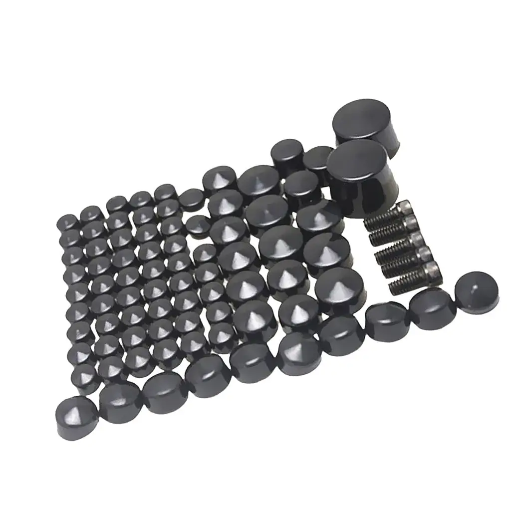 

Plastic Bolt Lug Nut Caps Covers Set for Harley Twin Cam 2007-2016