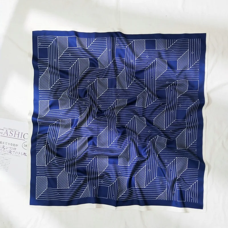 

Luxury Scarves 90*90 cm Silk Scarf Top Square Silk Twill Scarf Handmade bandana Foulard Femme Soie De Marque De Luxe 90cm 90cm