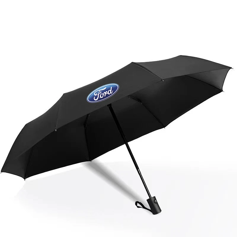 

For Ford Focus 2 MK2 FL MK3 MK4 MK7 Car Style Three-Fold Double-Layer Umbrella-Proof Layer Wind-Proof Automatic Sun Umbrella