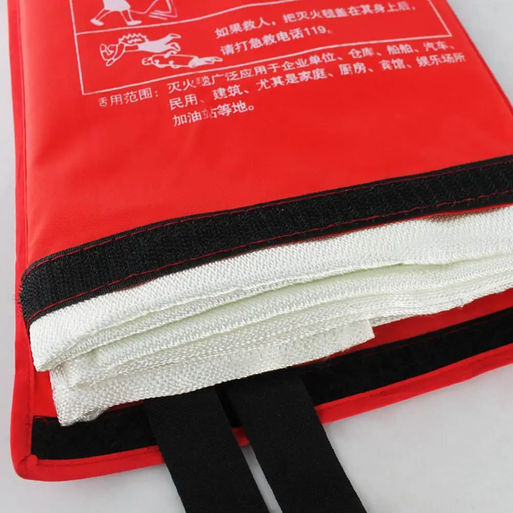 

1pc 11M Fiberglass ClothFire Blanket Fighting Fire Fire Emergency Tent Boat Safety Shelter Survival Cover Blanket Extingui O1R6