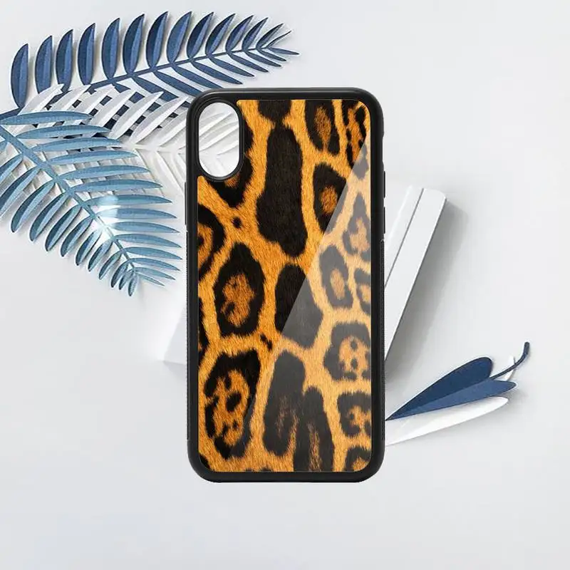 

Fashion Tiger Leopard Print Phone Case TPU For iPhone X XR XS 11 12 mini Pro MAX 6 6S 7 8 Plus SE 2020