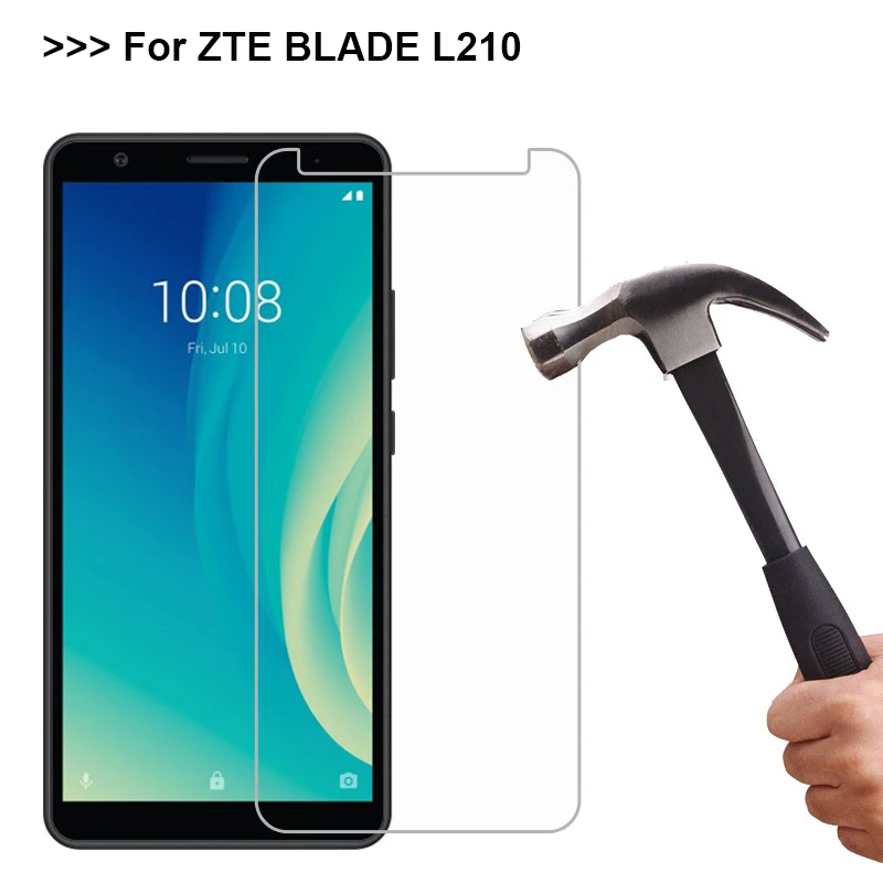 Закаленное стекло для ZTE Blade L210 Защитное экрана Cristal Templado 2 шт. | Мобильные телефоны
