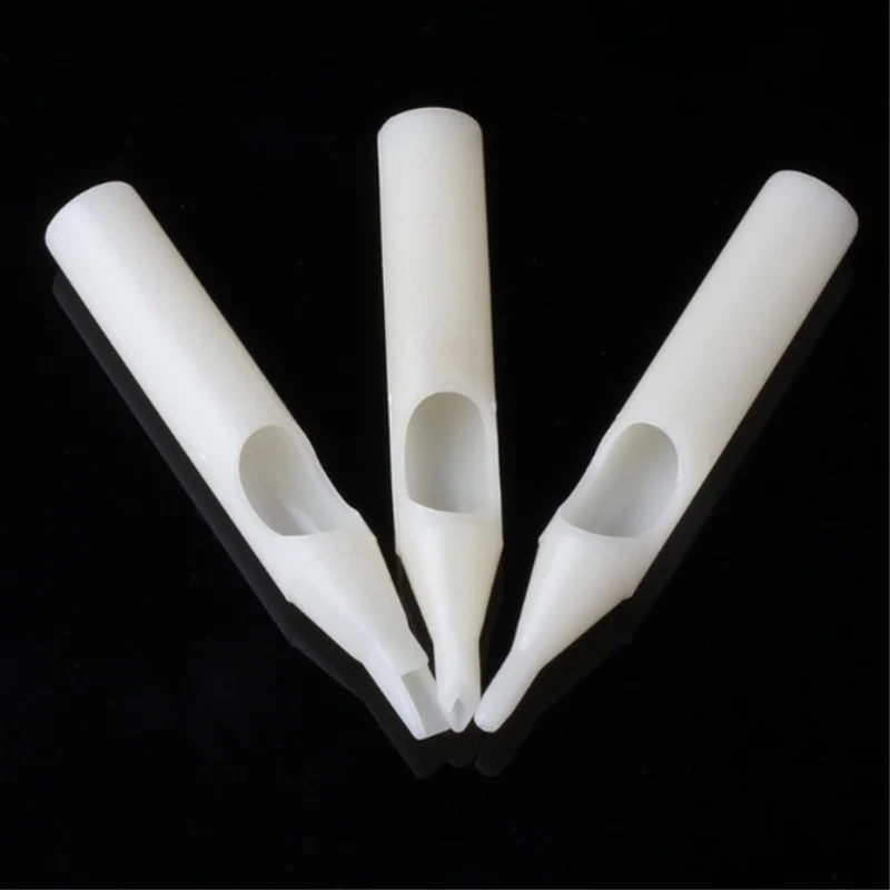 50pcs Plastic Tattoo Nozzle Tips Set 5/7/9/11/13/15RT FT Disposable Sterile Needle Tubes Machine Accessorie | Красота и здоровье