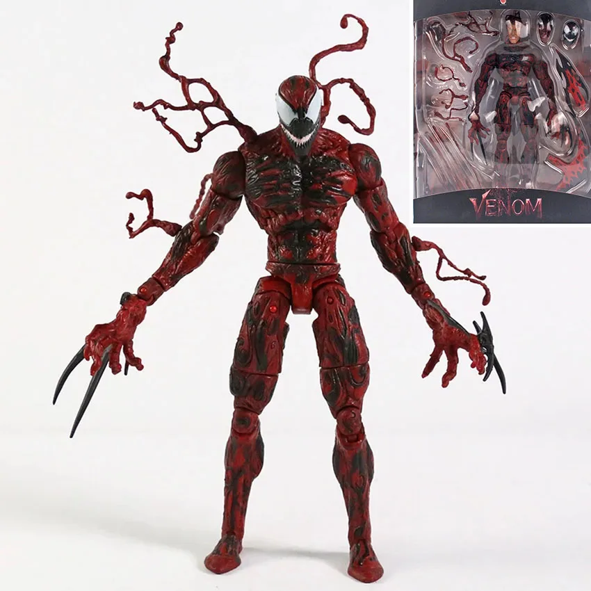 New 2021 Movie Venom: Let There Be Carnage Cletus Kasady Action Figure Toys 21cm Marvel Venom Model | Игрушки и хобби
