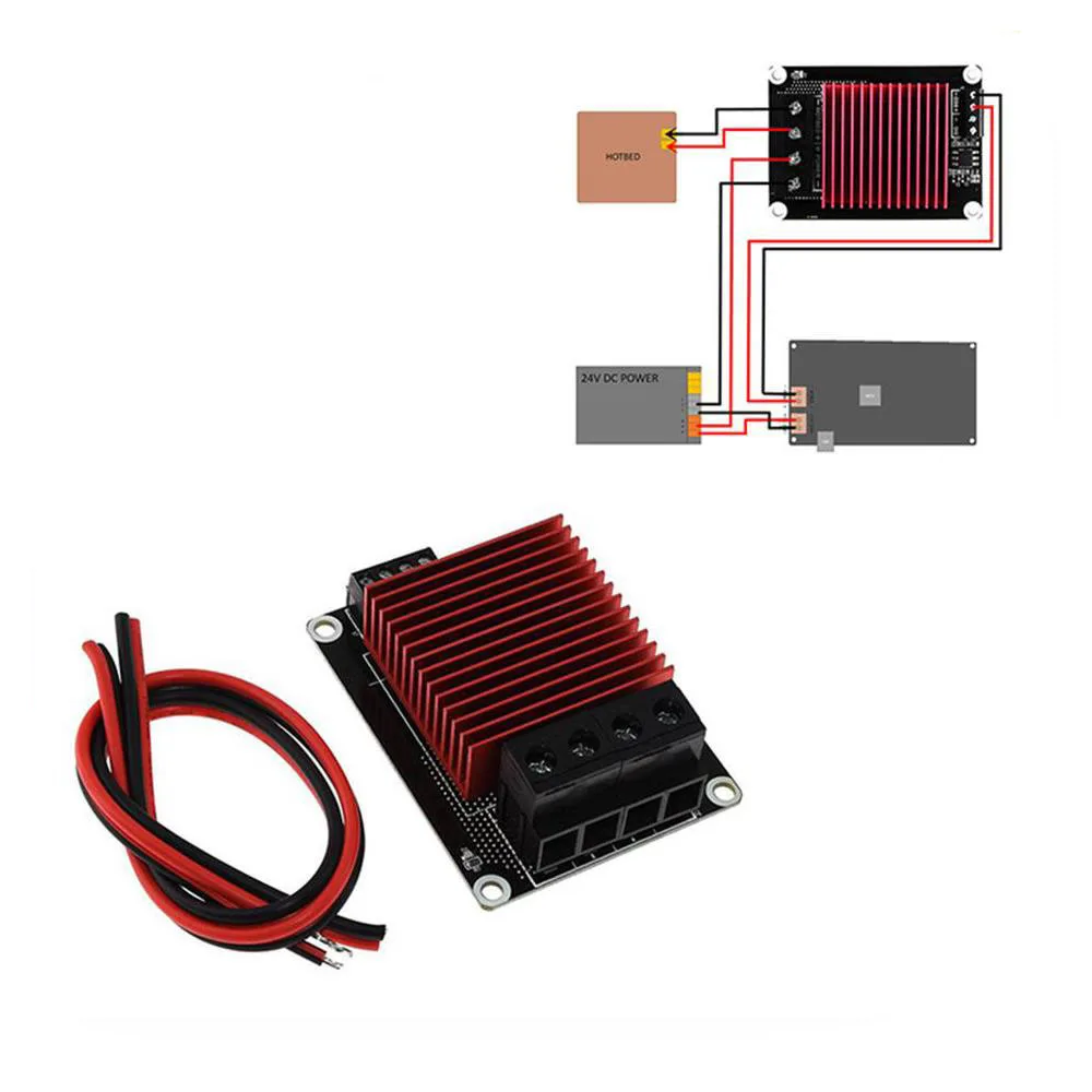 Запчасти для 3D принтера нагревательный контроллер MKS MOSFET тепловой кровати/экструдер MOS модуль превышает 30А