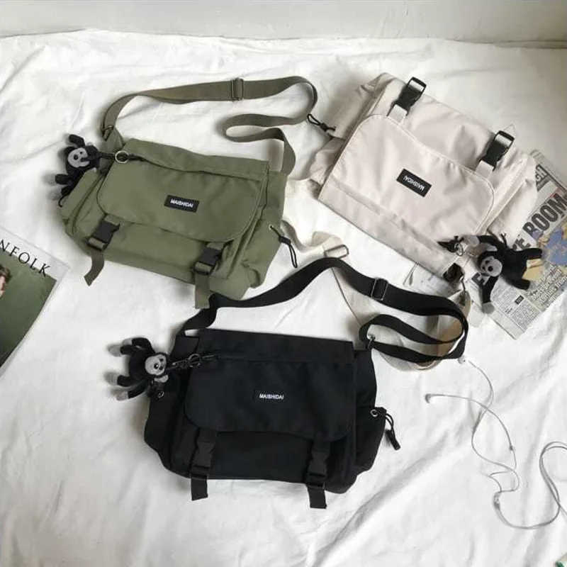 bags for women fashion new messenger bags lovely multifunctional female travel canvas bag casual waterproof shoulder bag free global shipping