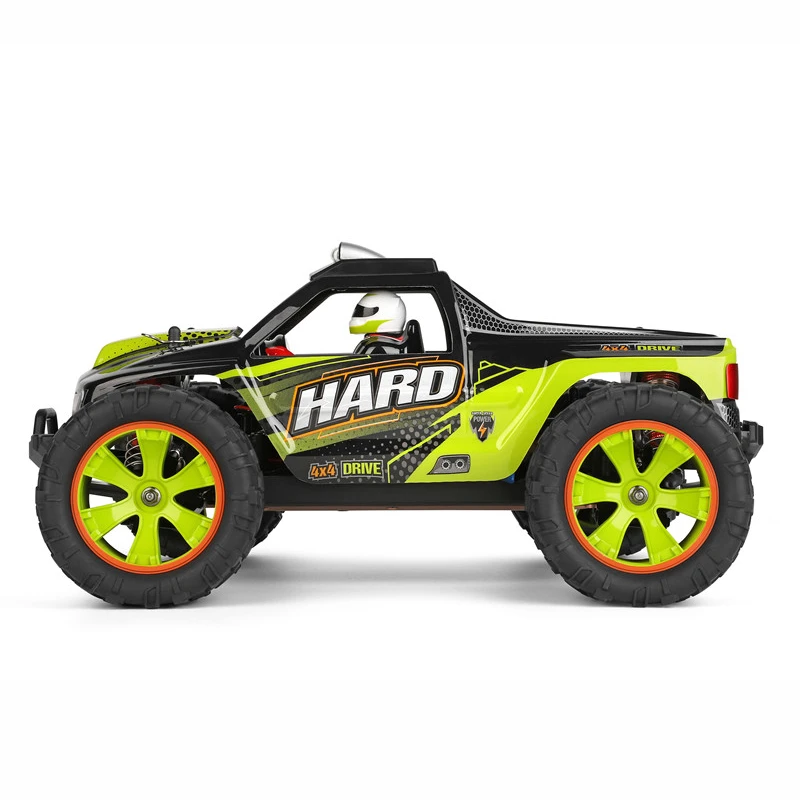 Wltoys-coche de carreras teledirigido 4WD, veh&iacute;culo de aleaci&oacute;n de Metal, trepador de Control remoto, modelo RTR, regalos para ni&ntilde;os, 144002, 50 km/h, 1:14, 2,4 Ghz-3
