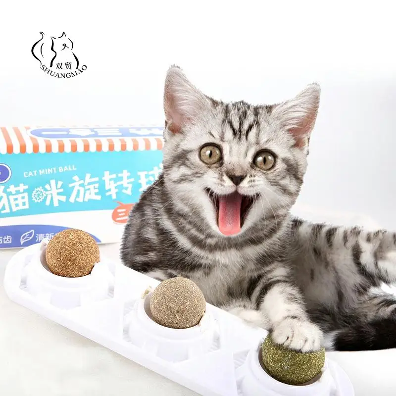 Игрушка для домашних животных кошачья мята съедобный фрукт полигональный шар