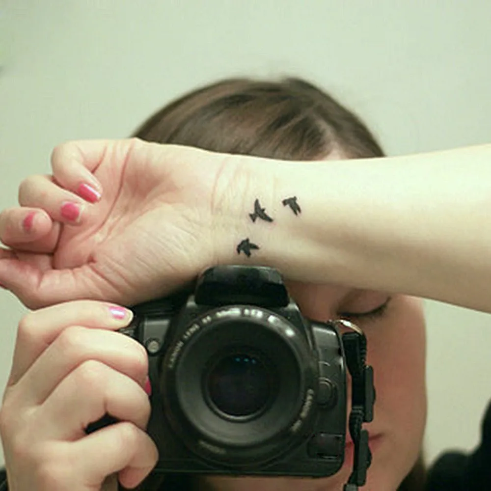 8 * тату-наклеек сексуальная тату художественная палочка Женская съемная веселая