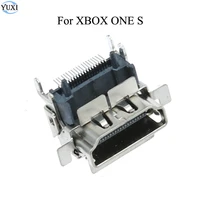 yuxi hdmi port connector hdmi compatible socket replacement part for microsoft xbox one s slim motherboard repair